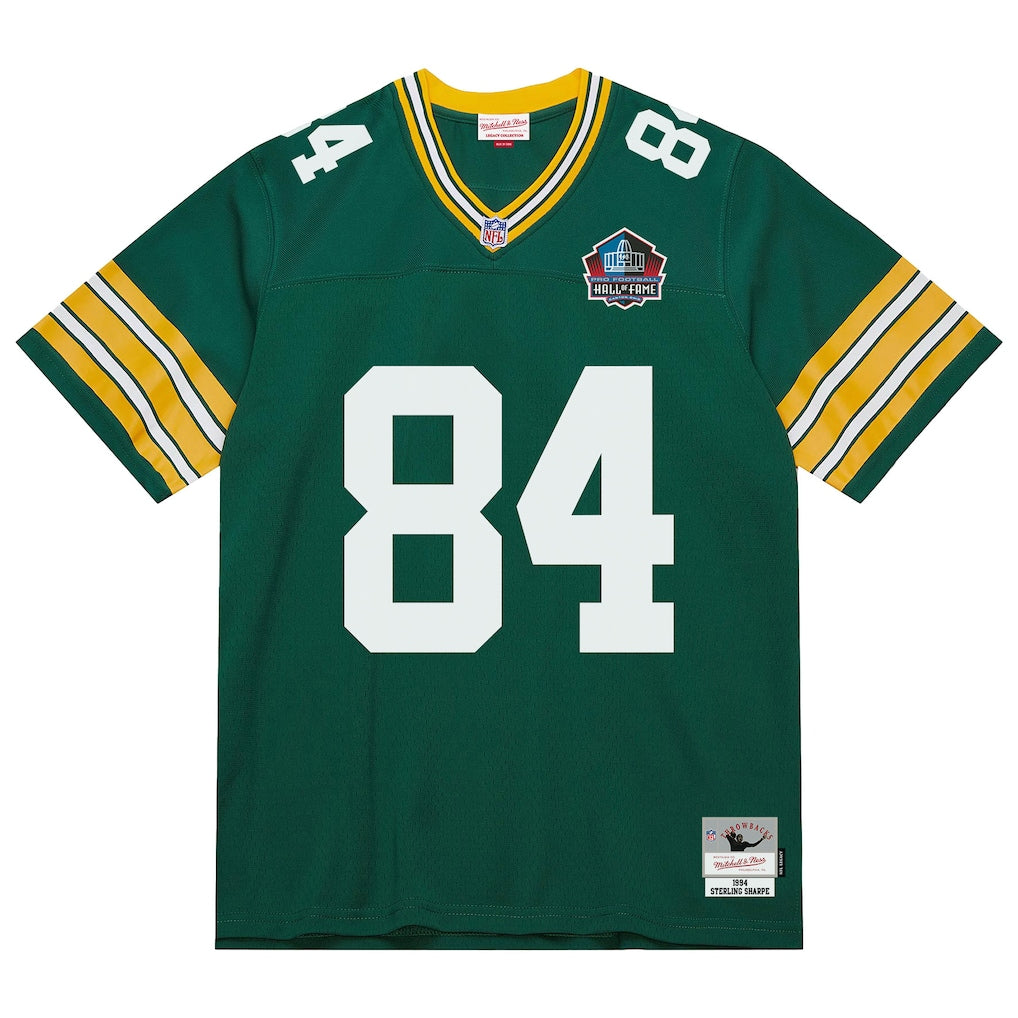Sterling Sharpe Green Bay Packers Mitchell & Ness 1994 Legacy Replica Jersey - Green