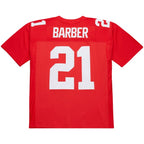 Tiki Barber New York Giants  2004 Legacy Replica Jersey - Red