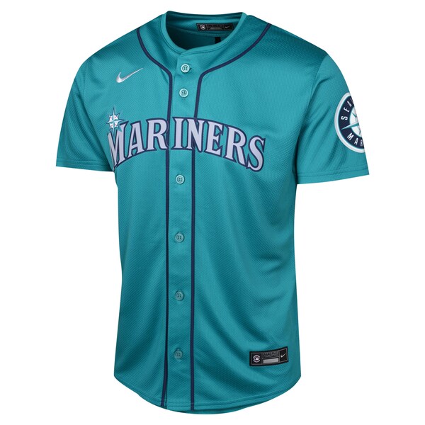 Julio Rodríguez Seattle Mariners Nike Youth Alternate Limited Player Jersey - Aqua/White