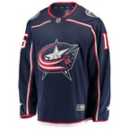 Brendan Gaunce Columbus Blue Jackets  Home Breakaway Jersey - Navy