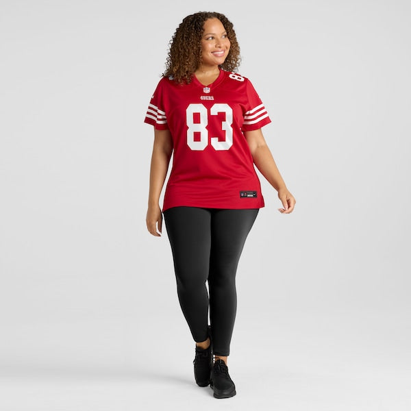 Terique Owens San Francisco 49ers Nike Women's Team Game Jersey -  Scarlet