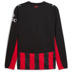 AC Milan Puma 2025/26 Home Replica Long Sleeve Jersey - Red