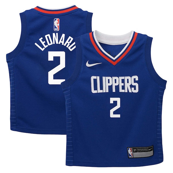 Kawhi Leonard LA Clippers Nike Toddler Swingman Player Jersey - Icon Edition - Blue