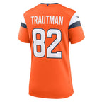Adam Trautman Denver Broncos Nike Women's Team Game Jersey -  Orange