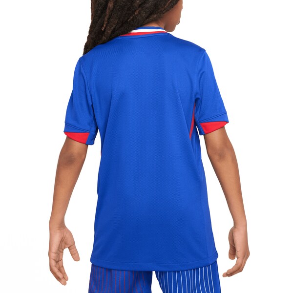 France National Team Nike Youth 2024 Home Replica Blank Jersey - Blue