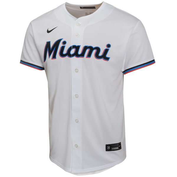 Sandy Alcantara Miami Marlins Nike Youth Home Game Player Jersey - White