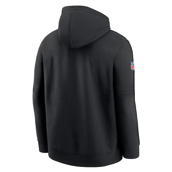 Arizona Cardinals Nike 2024 NFL Crucial Catch Club Pullover Hoodie - Black