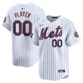 New York Mets Nike 2024 MLB World Tour London Series Home Pick-A-Player Limited Jersey – White