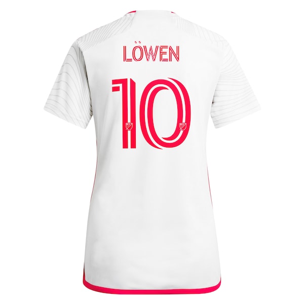 Eduard Löwen St. Louis City SC adidas Women's 2024 The Confluence Kit Replica Player Jersey - White