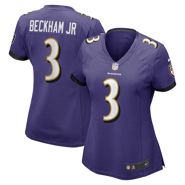 Odell Beckham Jr. Baltimore Ravens Nike Women's Game Jersey - Purple