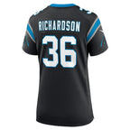 Demani Richardson Carolina Panthers Nike Women's Team Game Jersey -  Black