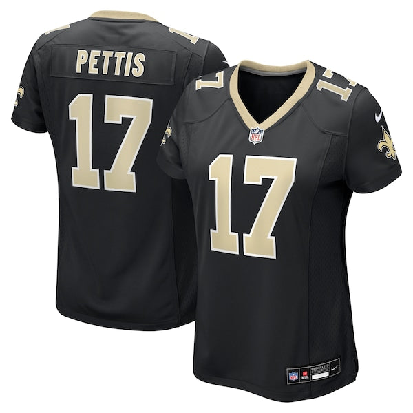 Dante Pettis New Orleans Saints Nike Women's  Game Jersey -  Black