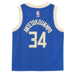 Giannis Antetokounmpo Milwaukee Bucks Nike Toddler 2024/25 Swingman Player Jersey - City Edition - Royal