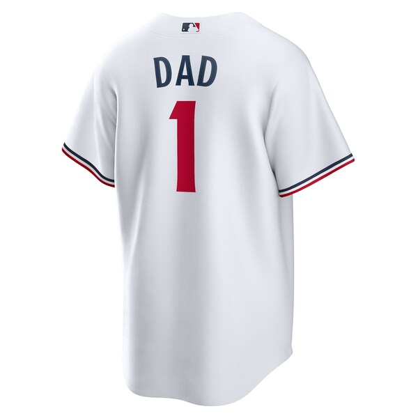 Minnesota Twins Nike #1 Dad Home Replica Jersey - White