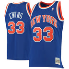 Patrick Ewing New York Knicks 1991/92 Hardwood Classics Swingman Jersey - Blue