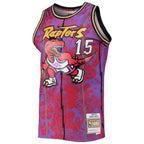 Vince Carter Toronto Raptors Hardwood Classics 1998/99 Lunar New Year Swingman Jersey - Purple