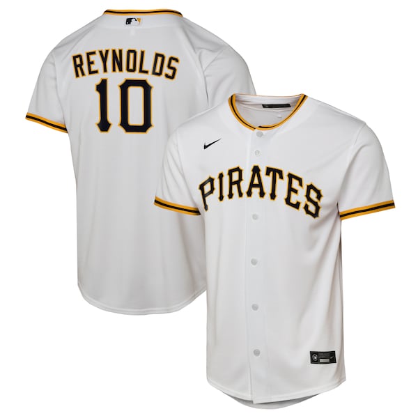 Bryan Reynolds Pittsburgh Pirates Nike  Youth Home Replica Jersey - White