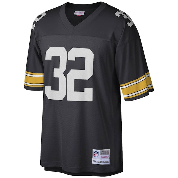 Franco Harris Pittsburgh Steelers Legacy Replica Jersey - Black/White