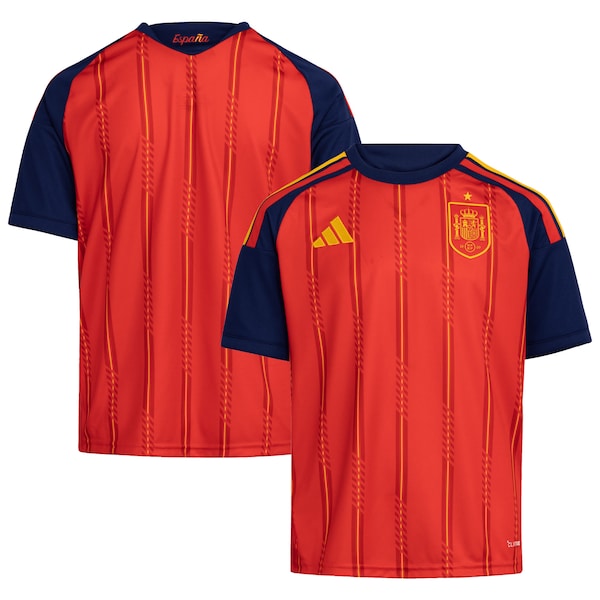 Spain National Team adidas Youth FIFA x World Cup 2026 Home Replica Jersey - Red