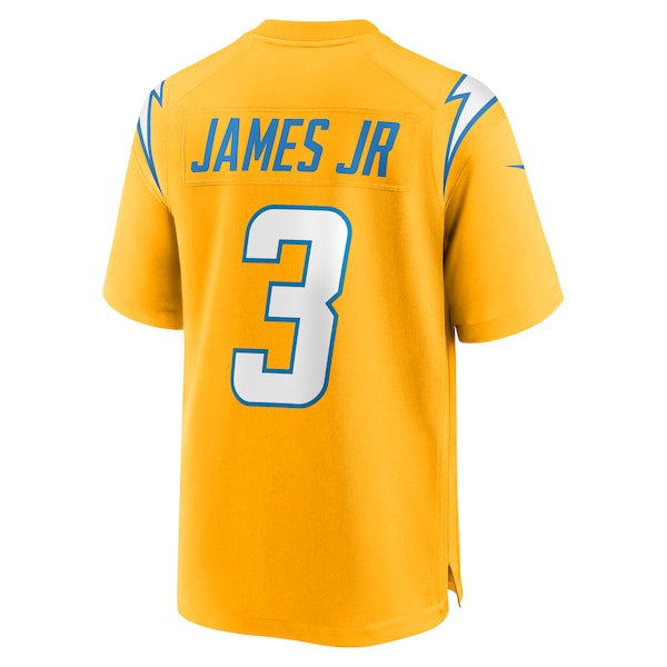 Derwin James Jr. Los Angeles Chargers Nike Alternate Charger Power Game Player Jersey - Gold/Navy