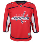 Washington Capitals Youth Home Blank Premier Jersey - Red