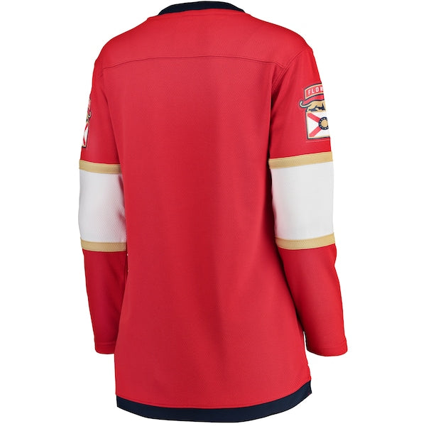 Florida Panthers  Women's Home 2024 Stanley Cup Champions Breakaway Jersey – Red