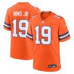 Marvin Mims Jr Denver Broncos Nike Mile High Collection 1977 Throwback Player Game Jersey - Orange