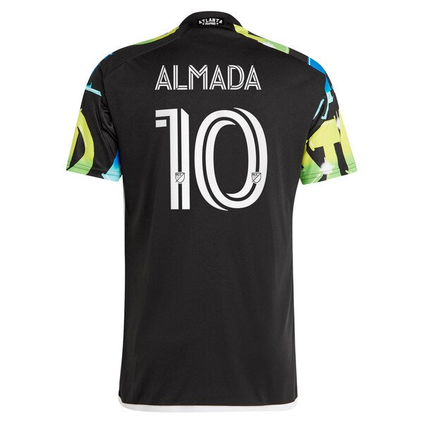 Thiago Almada Atlanta United FC adidas 2024 The 404 Replica Player Jersey - Black