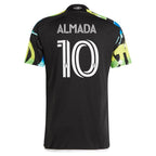 Thiago Almada Atlanta United FC adidas 2024 The 404 Replica Player Jersey - Black