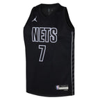 Kevin Durant Brooklyn Nets Jordan Brand Youth Swingman Jersey - Statement Edition - Black