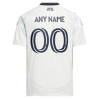 San Diego FC adidas Youth 2025 Woven Into One Replica Custom Jersey - White