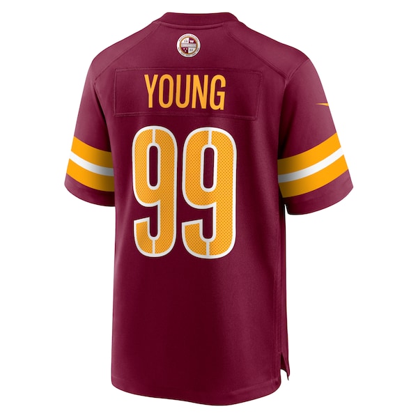 Chase Young Washington Commanders Nike Youth Game Jersey - Burgundy/Black/White