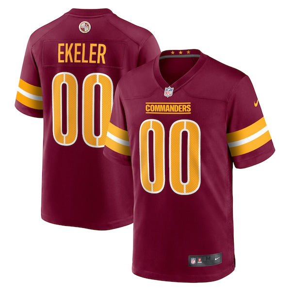 Austin Ekeler Washington Commanders Nike Game Player Jersey - Burgundy