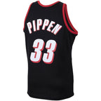 Scottie Pippen Portland Trail Blazers 1999/00 Hardwood Classics Swingman Jersey - Black
