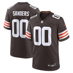 Shedeur Sanders Cleveland Browns Nike 2025 NFL Draft Game Jersey - Brown/White