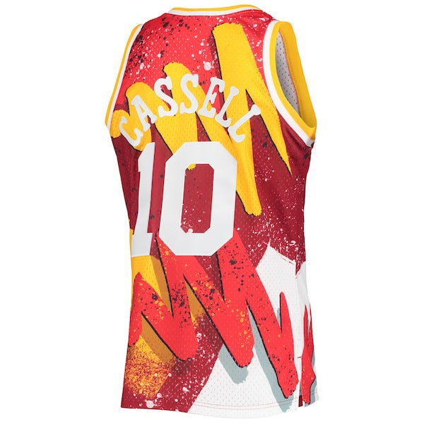 Sam Cassell Houston Rockets Hardwood Classics 1993/94 Hyper Hoops Swingman Jersey - Red