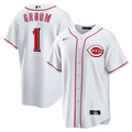 Cincinnati Reds Nike #1 Groom Home Replica Jersey - White