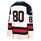 #80 Team USA Outerstuff Milano Cortina 2026 Winter Olympics Fashion Hockey Jersey