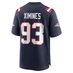 Oshane Ximines New England Patriots Nike  Game Jersey -  Navy