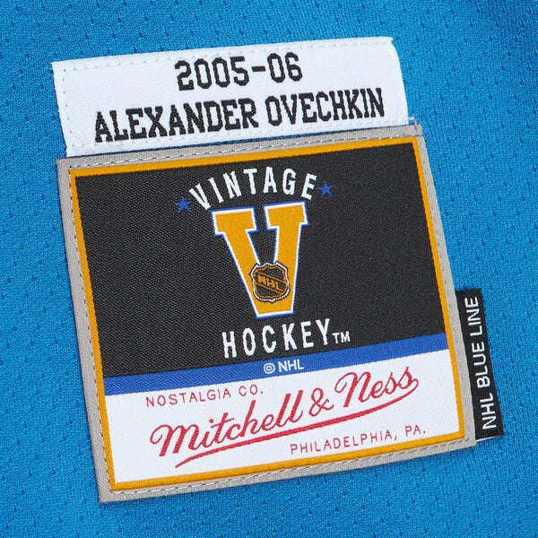 Alexander Ovechkin Washington Capitals  2005/06 Blue Line Player Jersey - White