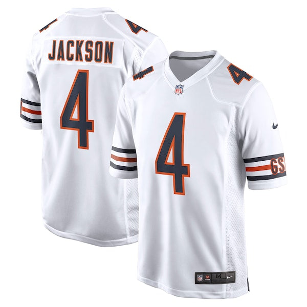 Eddie Jackson Chicago Bears Nike Game Jersey - White/Navy