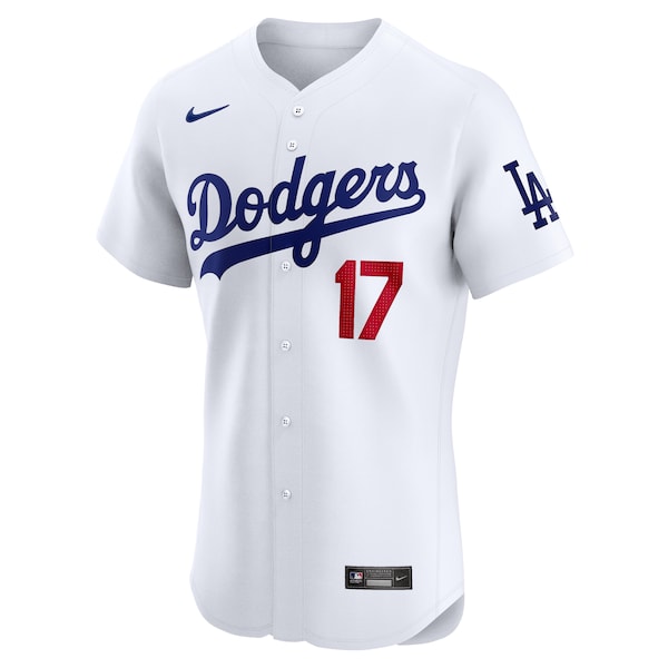 Shohei Ohtani Los Angeles Dodgers Nike Home Vapor Premier Elite Player Jersey - White