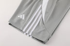 Adidas Short Sleeve Training Jersey Set - AD07- Light Gray