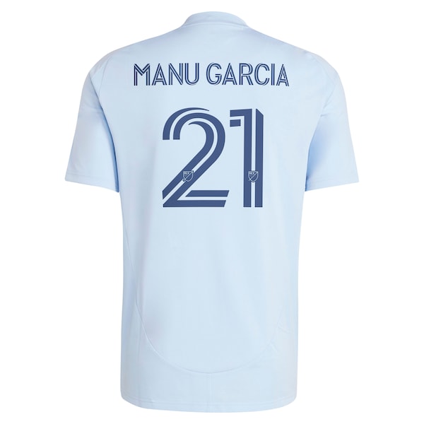 Manu Garcia Sporting Kansas City adidas 2025 One KC Replica Player Jersey - Light Blue
