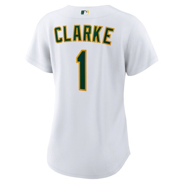 Denzel Clarke Athletics Nike Women's Home Replica Jersey - White