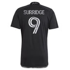 Sam Surridge Nashville SC adidas 2024 Man In Black Kit Replica Player Jersey – Black