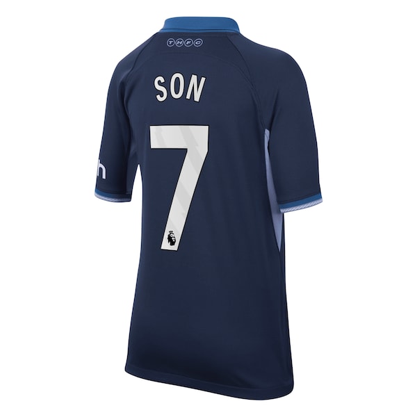 Son Heung-Min Tottenham Hotspur Nike Youth 2023/24 Away Stadium Replica Player Jersey - Navy