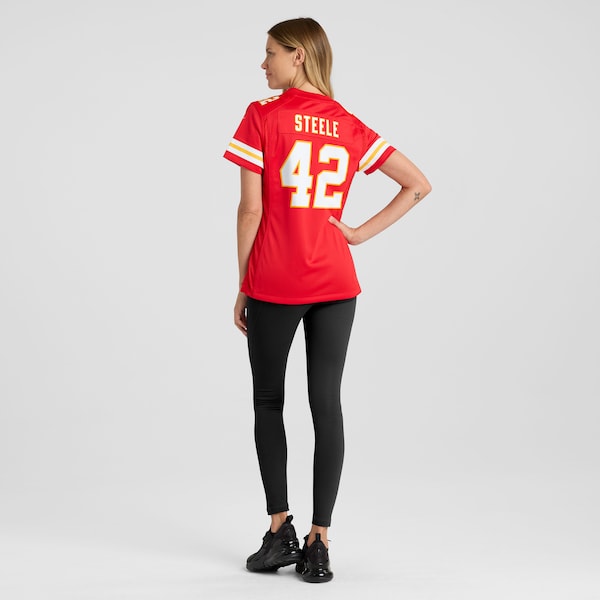Carson Steele Kansas City Chiefs Nike Women's  Game Jersey -  Red