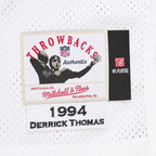 Derrick Thomas Kansas City Chiefs 1994  Authentic Throwback Retired Player Jersey - White