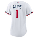 Minnesota Twins Nike Women's #1 Bride Home Replica Jersey - White